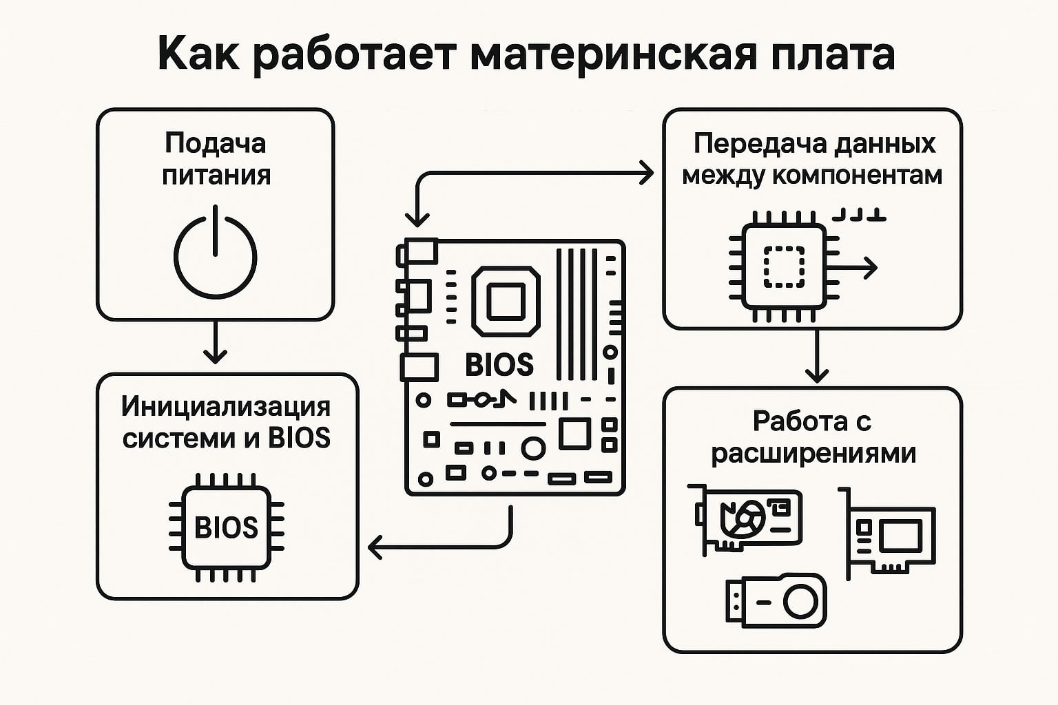 Материнская плата
