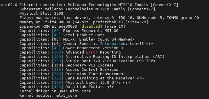 NVIDIA ConnectX-7 Quad Port 50GbE SFP56