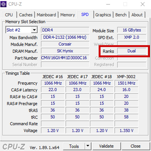 Одноранговая vs. двухранговая оперативная память
