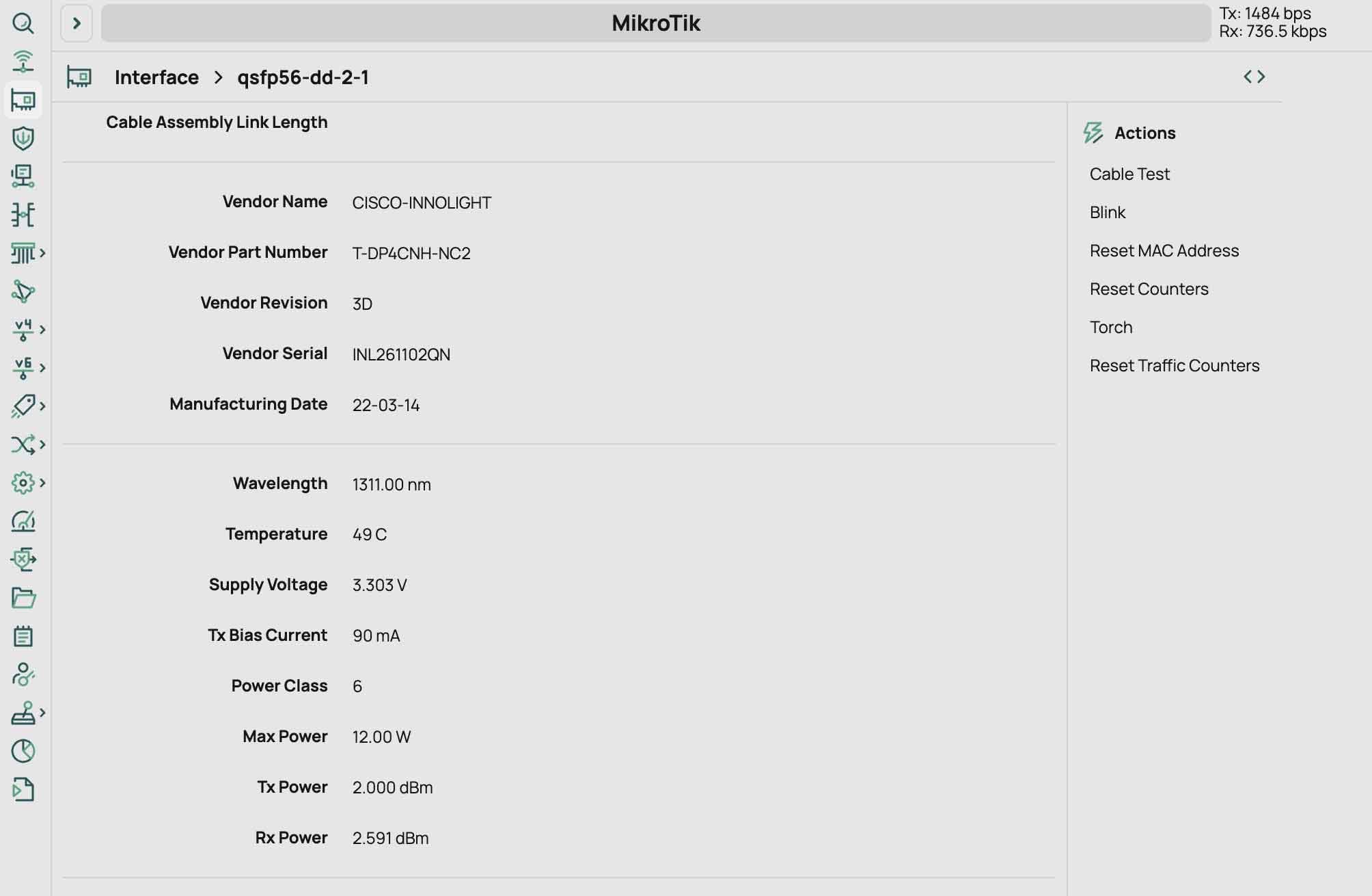 MikroTik CRS812-8DS-2DQ-2DDQ-RM