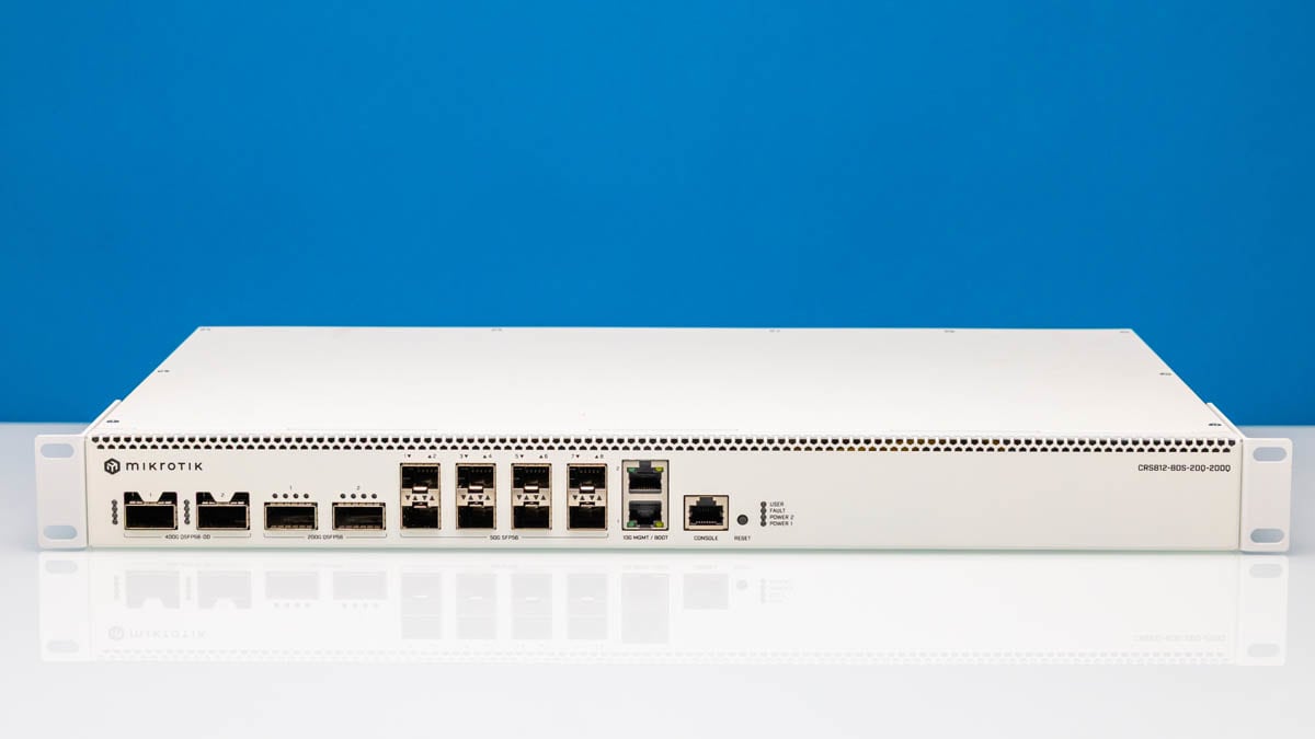 MikroTik CRS812-8DS-2DQ-2DDQ-RM