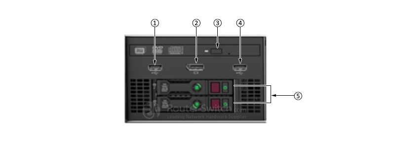 HPE DL388 Gen10 SFF Universal media bay components