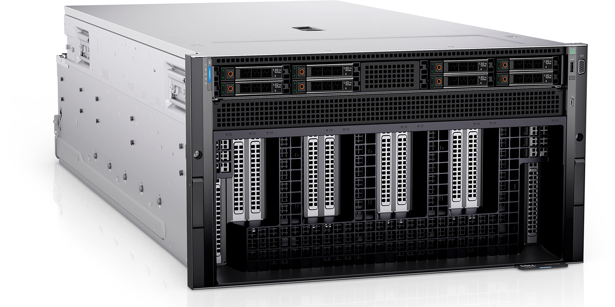 GPU‑сервер Dell с 8 ускорителями NVIDIA H200 (PCIe)