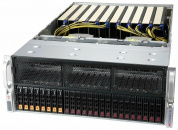 Сервер Supermicro SuperServer 420GP-TNR без процессора/32 ГБ DDR4/без накопителей/количество отсеков 2.5" hot swap: 24/2000 Вт/LAN 1 Гбит/c