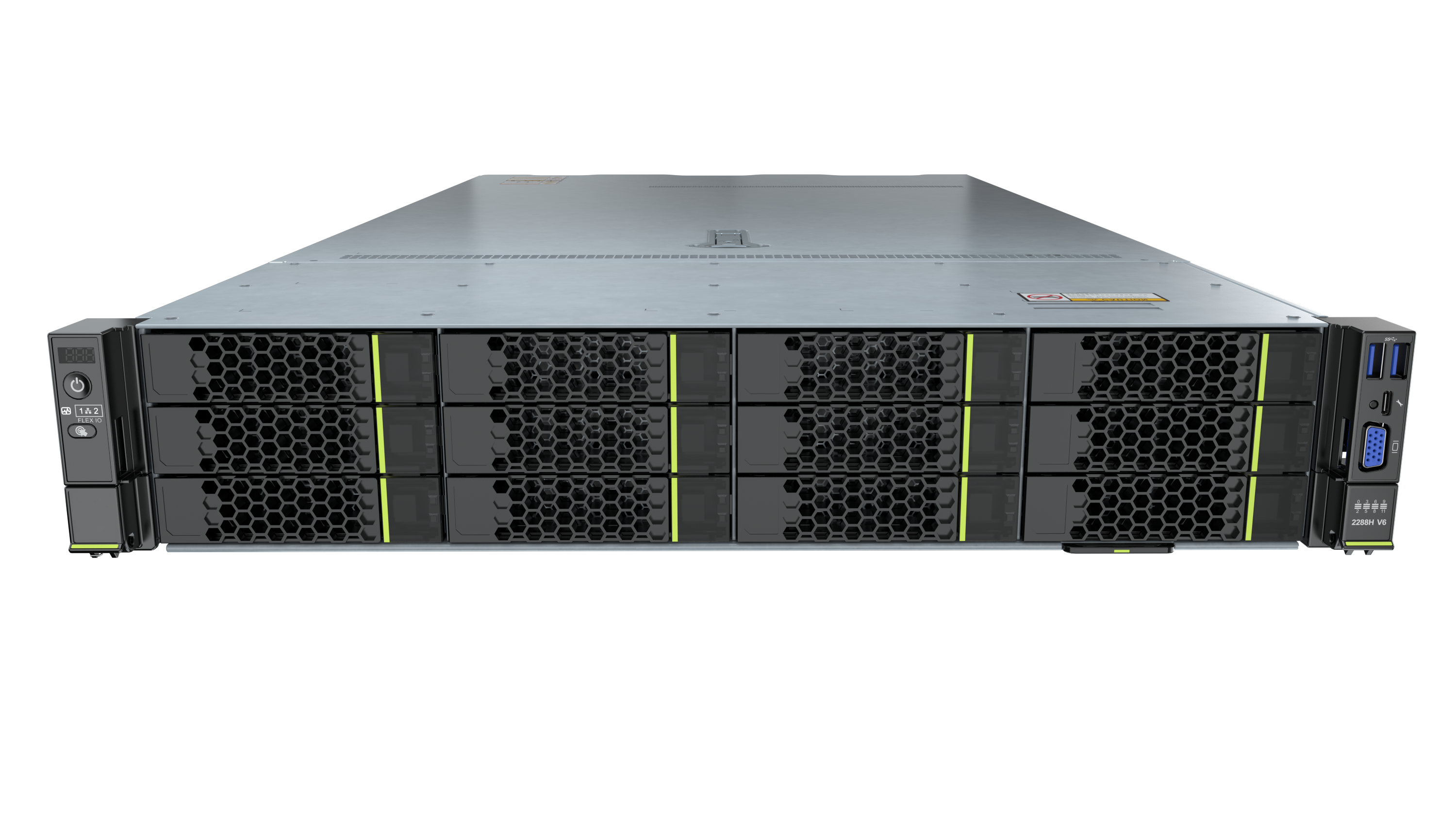 Сервер xFusion FusionServer 2288H V6 25x 2.5", 2x Intel Xeon Platinum 8358, 8x DDR4,RDIMM, 64GB