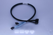 Кабель Lenovo INTERNAL CABLE, 620/660 MM, MSAS HD X8 STR, SLIMLINE 74P STR, ROUND, JACKETED, BUNDLE (02YF195)