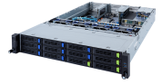 Сервер Gigabyte R282-3C1 2U / 12x3.5" (8xSATA/SAS + 4xSATA/SAS/NVMe) + 2x2.5" SATA/SAS / 2x Xeon Platinum 8368 / 16x 64Gb RDIMM 3200MHz / 4x 8Tb HDD SAS 7.2K 3.5" / 1x 960Gb SSD PM1643a SAS 2.5" / MegaRAID 9361-8i / Intel E810 10/25Gb Dual Port SFP28 / I3