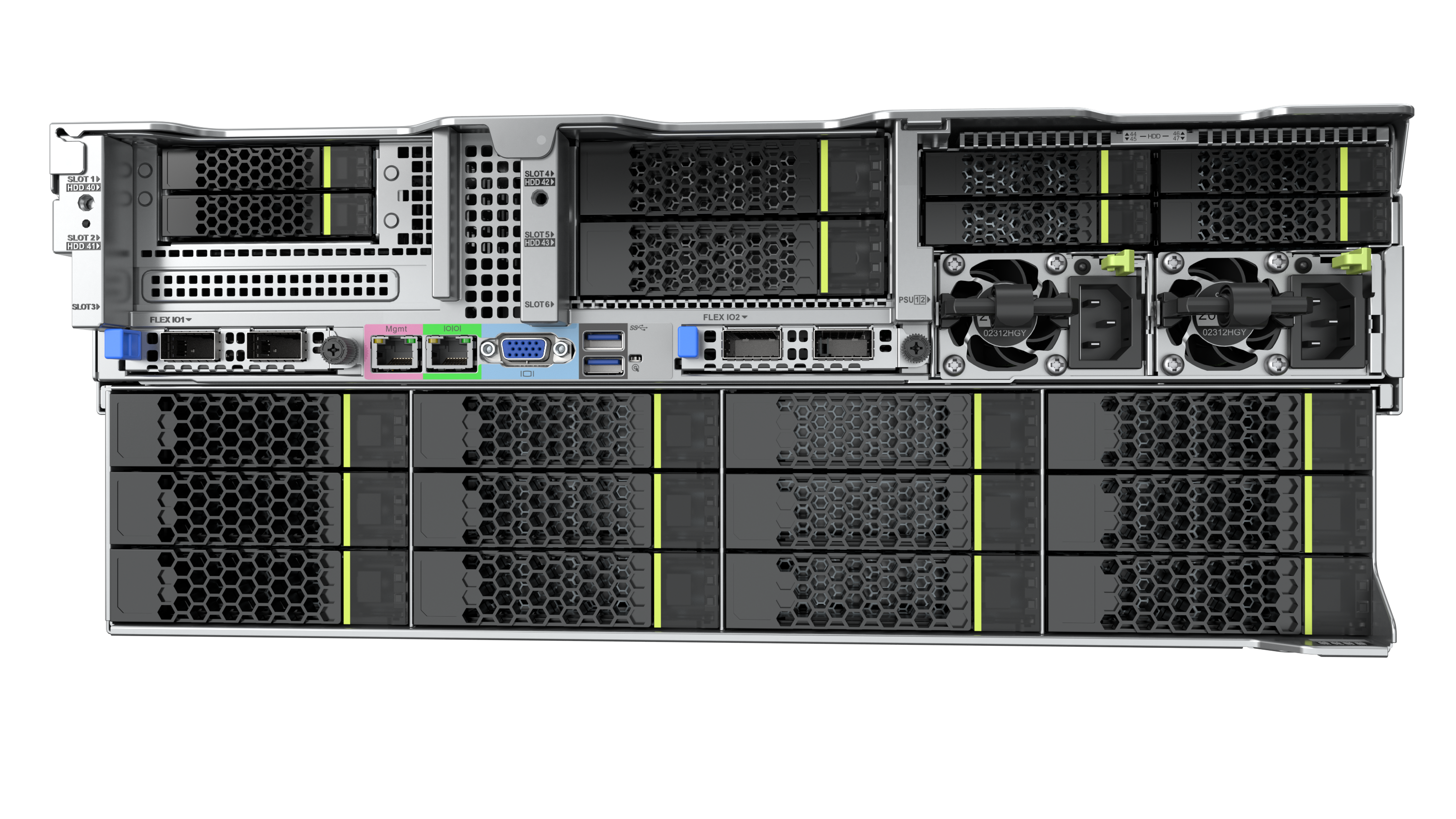 Сервер xFusion FusionServer 5288 V6 36x 3.5", 2x Intel Xeon Gold 6326, 4x DDR4 RDIMM, 32GB