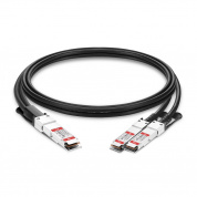 Кабель FS QSFP-100G-2QPCxxx