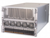 Сервер Supermicro AS-8125GS-TNHR (2× EPYC 9534 / 1.5 ТБ DDR5 / 8× H100 SXM / 15 ТБ + 1.9 ТБ NVMe / 8× 400G HDR + 2× 200G HDR)