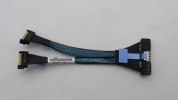 Кабель Lenovo Cable, Internal x16 MCIO 148p ST 2 x8 MCIO 74p ST 32 AWG L=160, 160 mm (03LE561)