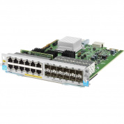 Модуль HPE Aruba Networking 20‑port 10/100/1000BASE‑T PoE+ MACsec/1‑port 40GbE QSFP+ v3 zl2 Module (J9992A)