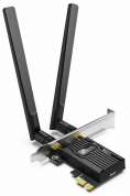 Tp-link Сетевая карта Archer TX55E AX3000 Wi-Fi 6 Bluetooth 5.2 адаптер PCI Express