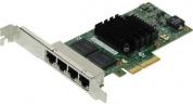 Intel Ethernet I350 Quad Port 1Gb Network Card (Low Profile)- Kit