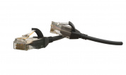 Hyperline PC-LPT-UTP-RJ45-RJ45-C6-1M-LSZH-BK Патч-корд U/UTP, категория 6 (100% Fluke Component Tested), 28AWG, LSZH, 1 м, черный