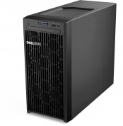 Сервер Dell PowerEdge T150 - Intel Xeon E-2314 (2.8GHz, 8M, 4C, 65W), 16GB UDIMM 3200, onboard RAID, 2TB SATA 7200 rpm