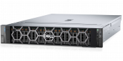 Dell PowerEdge R760 16B (up to 16x2.5") 2xGold 5420+ (2G,28C,53M,205W), 2x16GB RDIMM 4800MT/s, Front PERC H755, 480GB SSD SATA Mix Use, iDRAC9 Enterprise 16G, Broadcom 57504 Quad Port 10/25GbE,SFP28, Broadcom 5720 Dual Port 1GbE Optional LOM, Broadcom 574