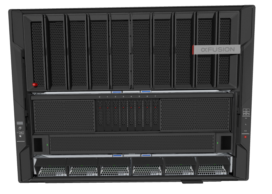 GPU‑сервер xFusion с 8 ускорителями NVIDIA H100 (SXM)