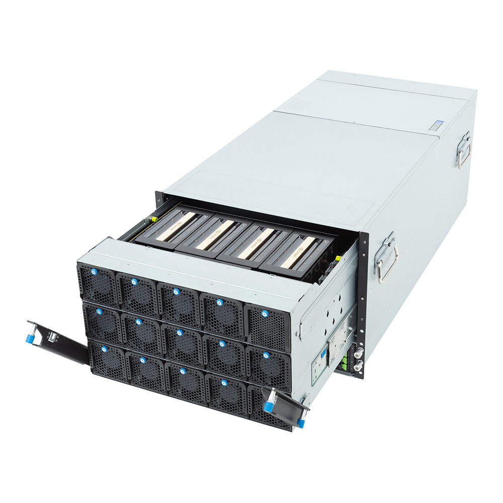 GPU‑сервер GIGABYTE с 8 ускорителями NVIDIA B200 (SXM)