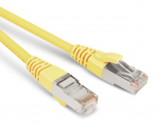 Hyperline PC-LPM-STP-RJ45-RJ45-C6-2M-LSZH-YL Патч-корд U/FTP, экранированный, Cat.6 (100% Fluke Component Tested), LSZH, 2 м, желтый