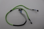 Кабель Lenovo Cable, Internal x16 MCIO 148p ST to 2 x8 MCIO 74p ST 30 AWG L=920, 920 mm (Green) (03NC040)