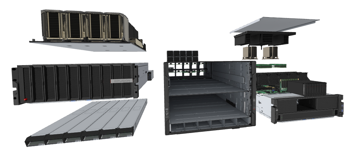 GPU‑сервер xFusion с 8 ускорителями NVIDIA H100 (SXM)