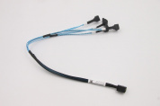 Кабель Lenovo Cable, MiniSASHD to 4SATA 7PIN R/A & Straight, 440/440/420/460mm (00FL663)