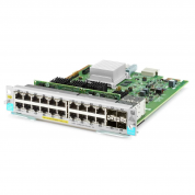 Модуль HPE Aruba Networking 20‑port 10/100/1000BASE‑T PoE+/4‑port 1G/10GbE SFP+ MACsec v3 zl2 Module (J9990A)