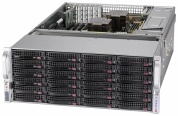 Сервер Supermicro SuperStorage 640P-E1CR36H / 4U / 36x3.5" + 2x 2.5" / 2x Xeon Silver 4310T / 4x 16Gb RDIMM 3200MHz / 36x 16TB SATA 7.2K 3.5" / 2x PM1653 1.92TB SAS 1DWPD 2.5" / X710 10Gb Dual Port SFP+ / 2 port 10Gb RJ45 LOM / AOC-S3908L-H8IR-O RAID Cont