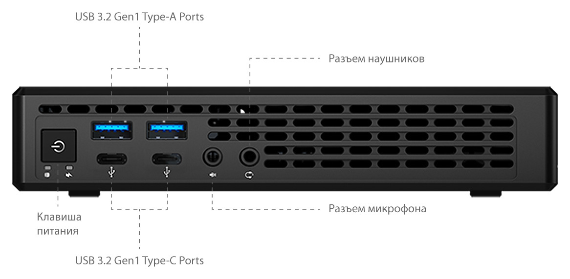 Неттоп iRU Office 310H4ATF