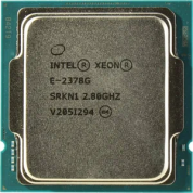 Intel Xeon E-2378G Processor (2.8GHz, 8C/16T, 8GT/s, 16M Cache, Turbo, 80W), DDR4-3200)