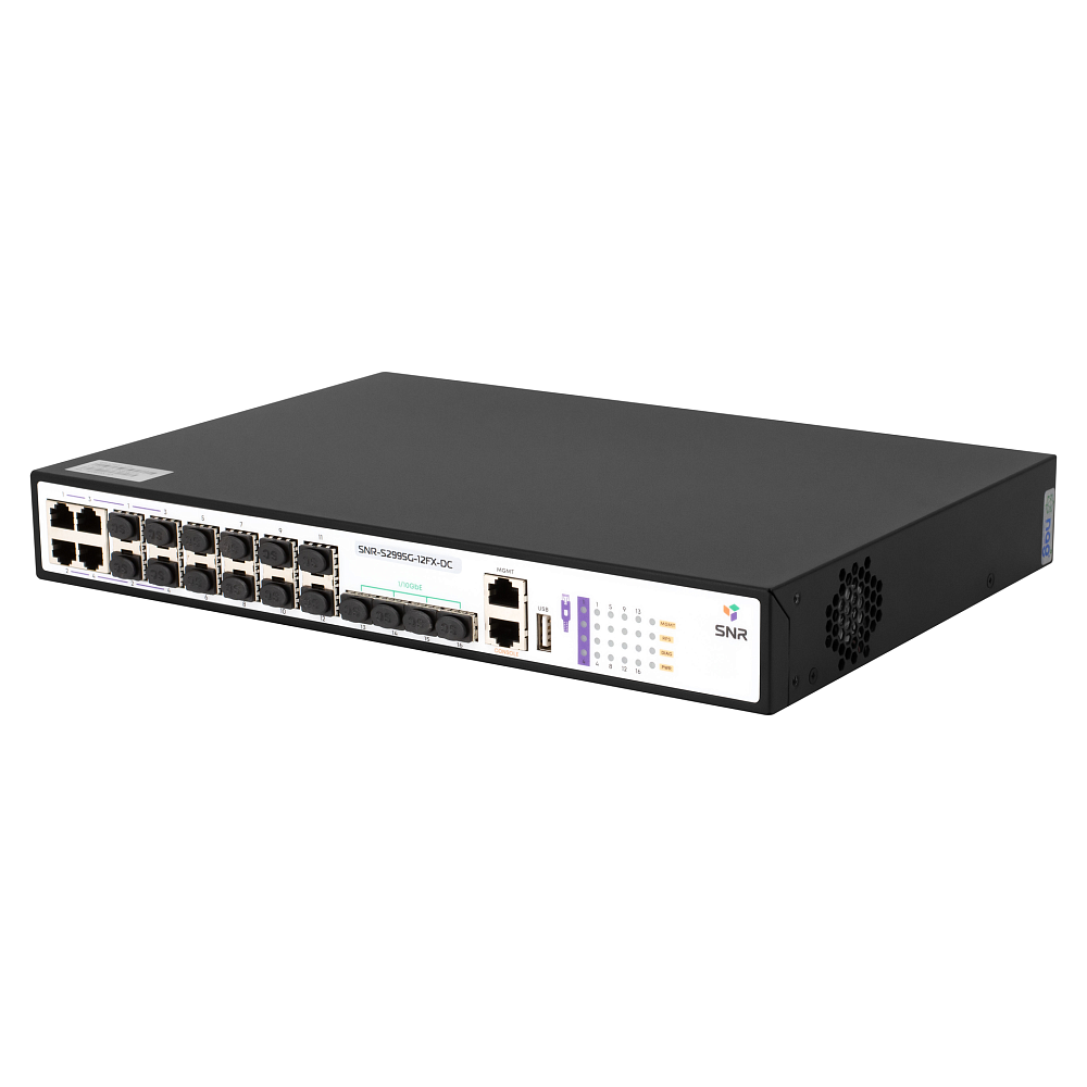 Коммутатор SNR SNR-S2995G-12FX-DC