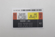 Опция Lenovo Label, Redundant 800W POWER RATING LABEL SR250 V3 (03LA054)