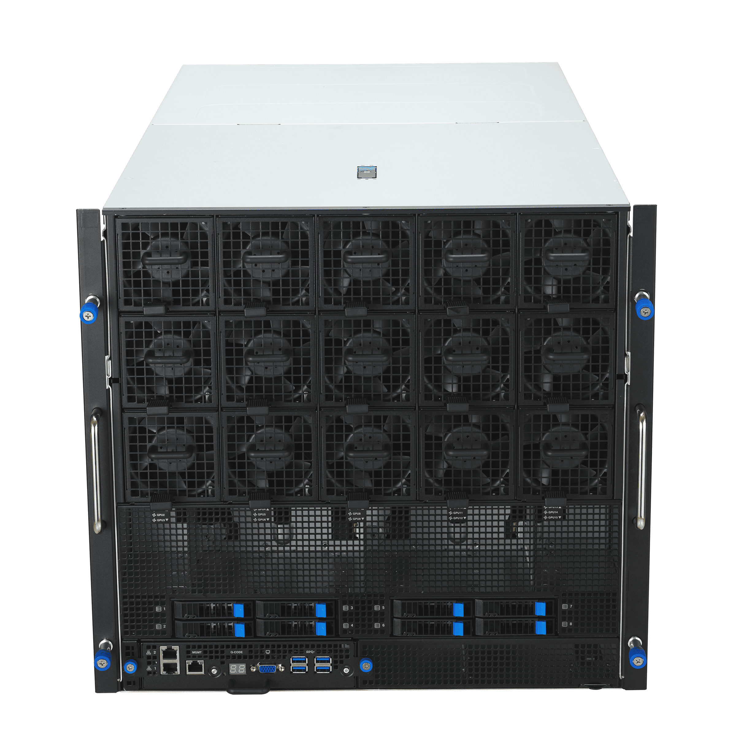 GPU‑сервер ASUS с 8 ускорителями NVIDIA B200 (SXM)