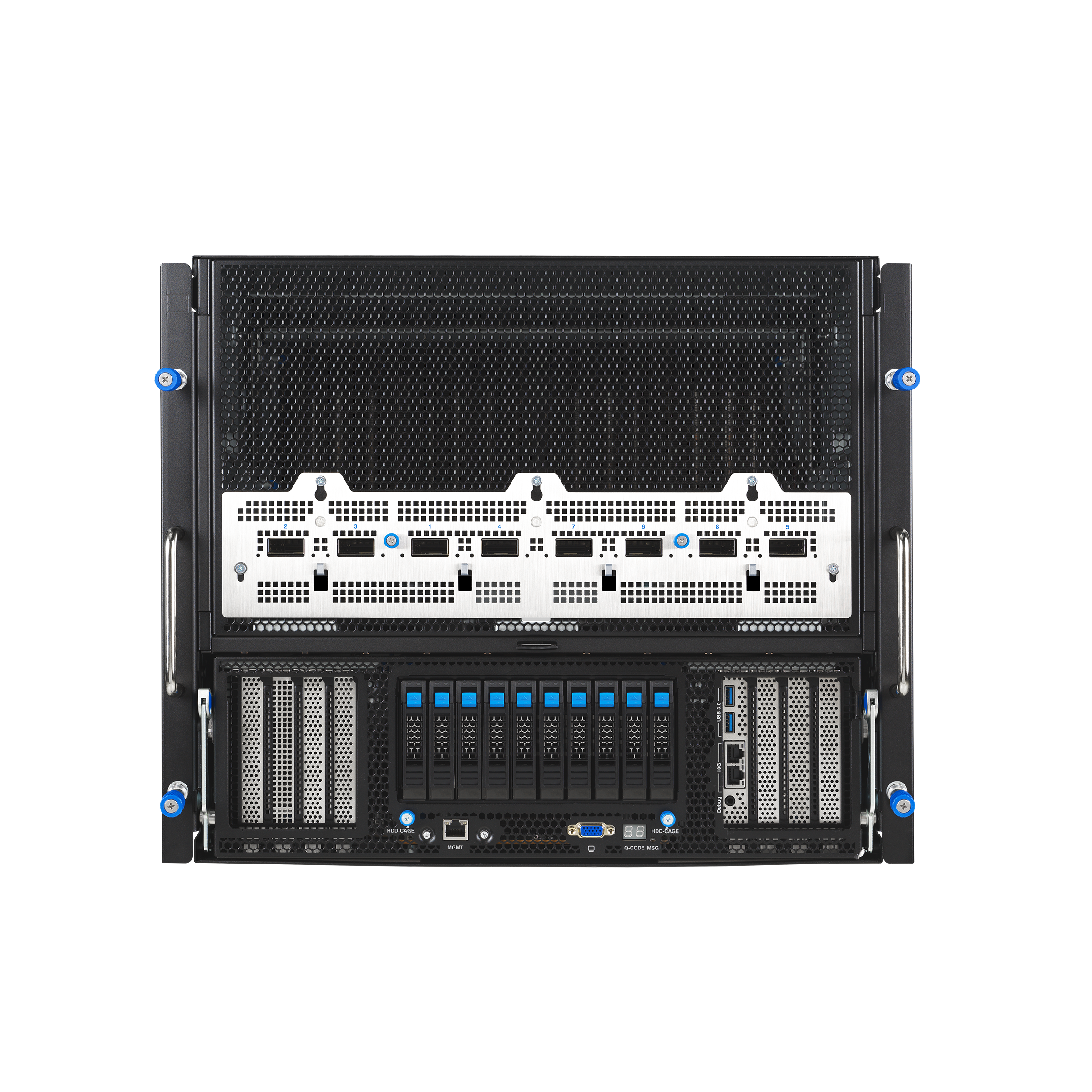 GPU-сервер ASUS с 8 ускорителями NVIDIA B300 SXM