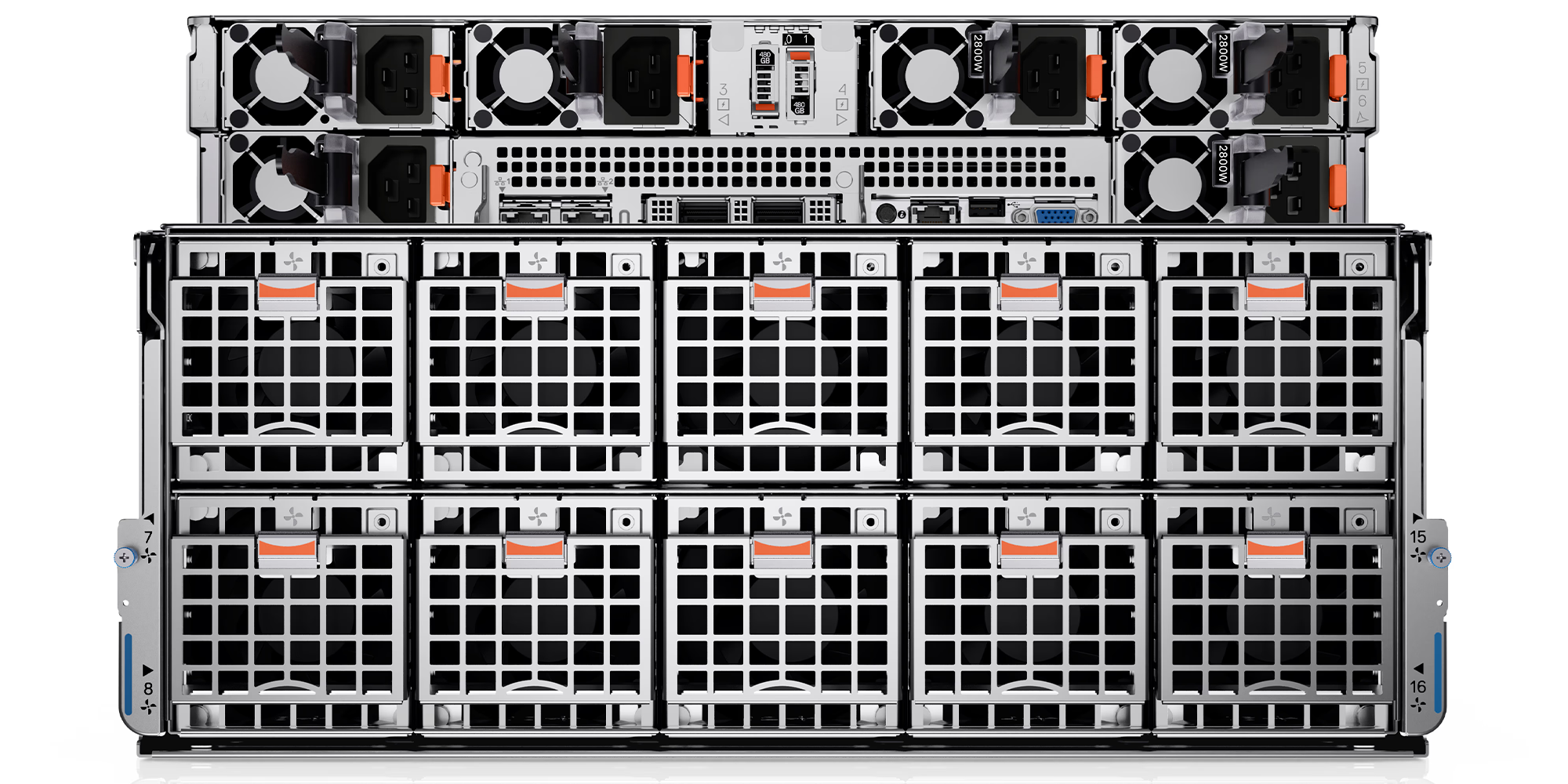 GPU‑сервер Dell с 8 ускорителями NVIDIA H100 (SXM)