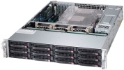 Сервер Supermicro SuperChassis 826BE1C4-R1K23LPB 2U / 2x 1200W titanium / Backplane 8xSATA3/SAS3 + 4 NVMe/SAS3/SATA3 / X12DPI-NT6 / 1x Silver 4314 / 1x CPU Heat Sink Passive for LGA 4189 X12 113x78 mm / 4x 32GB DDR4 3200 RDIMM / LSI MegaRAID SAS 9361-8i 2