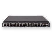 Коммутатор H3C S5590-48P6XC-EI L3 Ethernet Switch with 4810/100/1000BASE-T PoE+ Ports,61G/10G BASE-X SFP Plus Ports,and 1*Slot,Without Power Supplies Switch; 2-Port 40G QSFP Plus Interface Module; 2 * H3C,PSR1600-54A-B,1600W/AC PoE Power Supply; 2 * H3C F