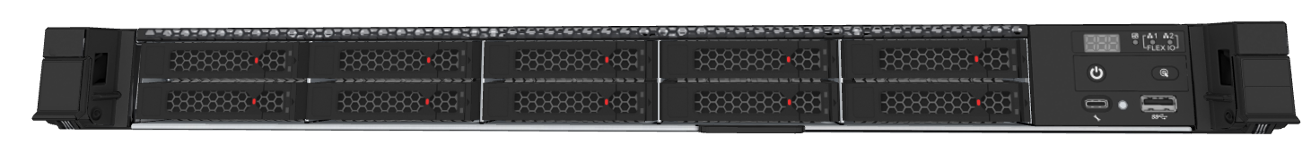 Сервер xFusion FusionServer 1158H V7 4*3.5 inch HDD, AMD Genoa 9224, 12x 16GB DDR5