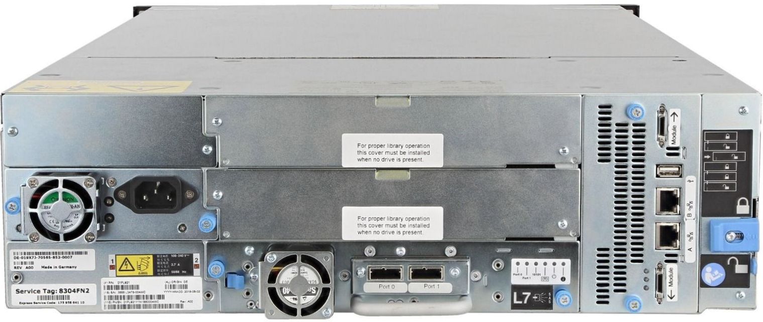 Dell EMC ML3 Tape Library