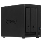 Сетевое хранилище (NAS) Synology DS723+, настольное исполнение, 2 слота для дисков (без HDD в комплекте)