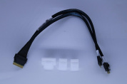 Кабель Lenovo Slim SAS x4*2 TO Slim SAS x8 (Y-cable) for x8 anybay BP (BP3) (02JJ417)