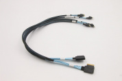 Кабель Lenovo 520mm, 2X SlimlineSAS 74Pin to 4X SlimlineSAS 38pin,MB to 8x2.5 HDD BP NVMe Cable (01KN139)