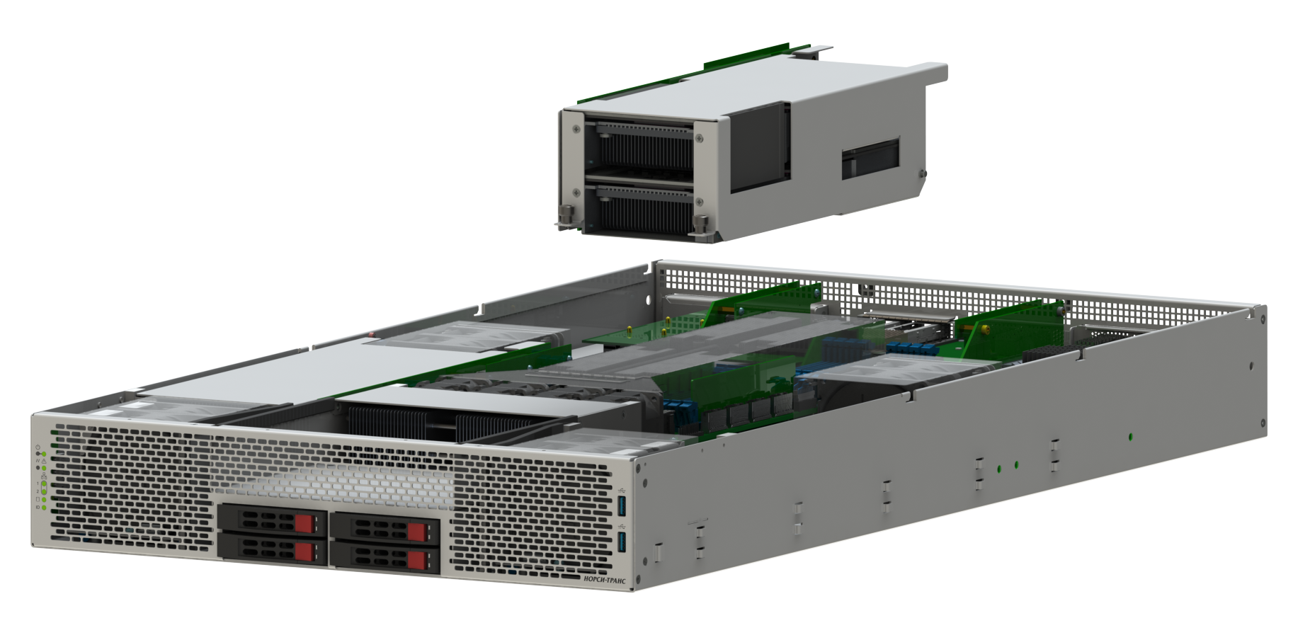 Сервер НОРСИ-ТРАНС НТ Паладин-GPU