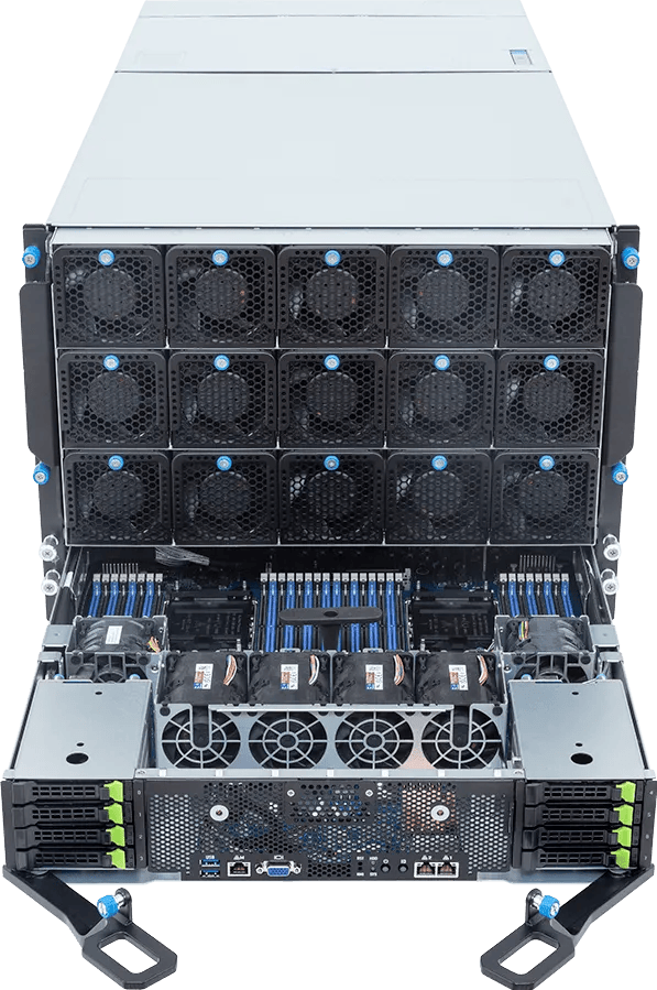 GPU-сервер GIGABYTE с 8 ускорителями NVIDIA B300 SXM
