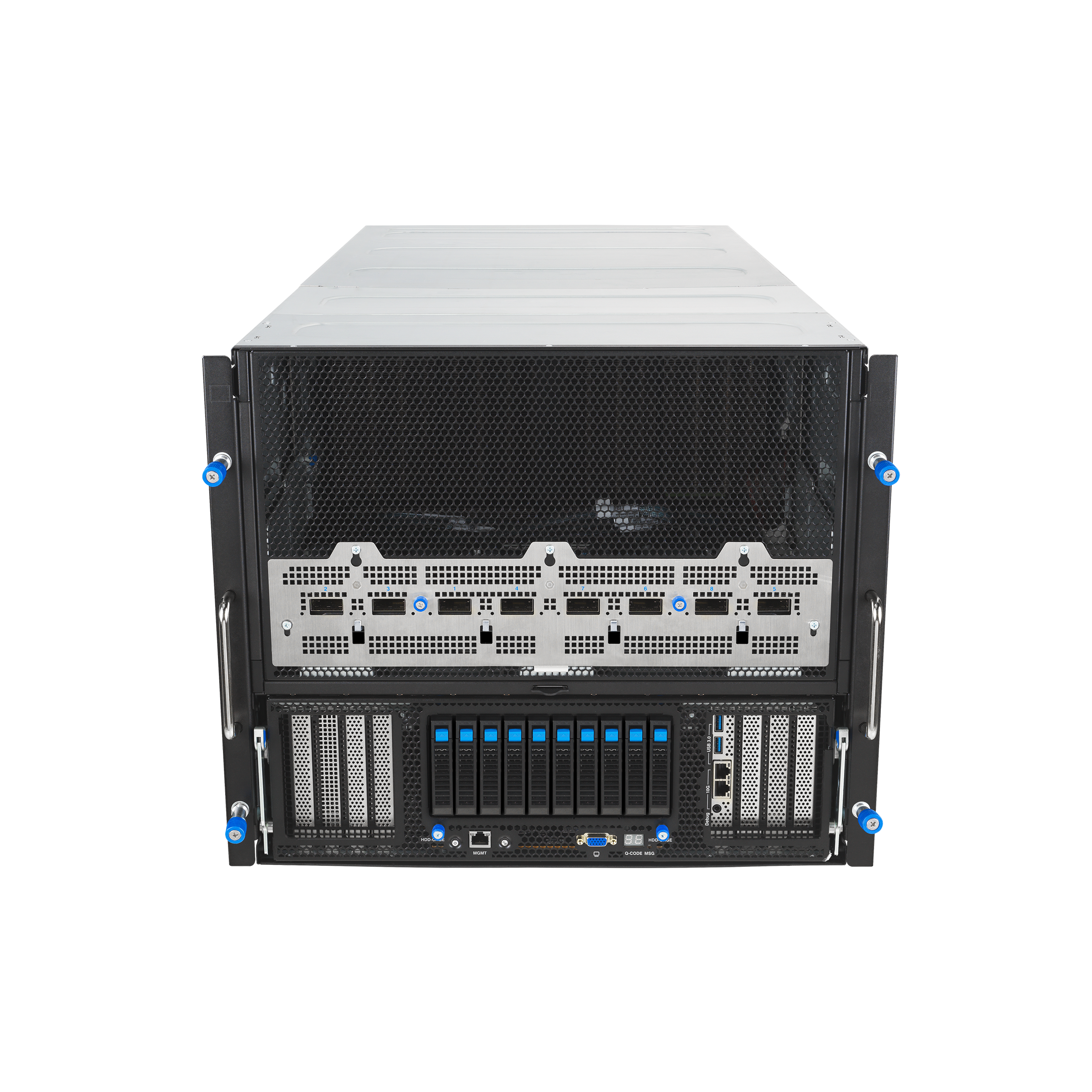 GPU-сервер ASUS с 8 ускорителями NVIDIA B300 SXM