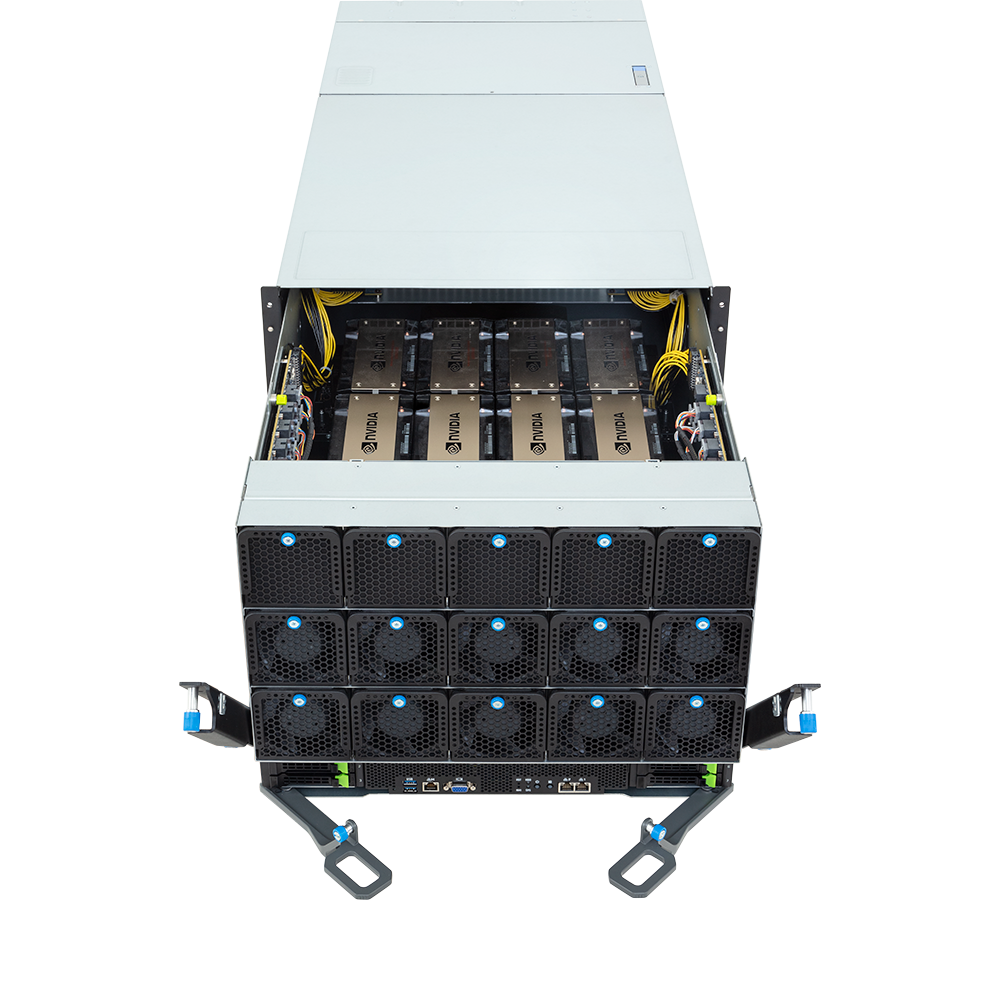 GPU‑сервер GIGABYTE с 4 ускорителями NVIDIA H200 (PCIe)