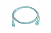 Hyperline FC-D2-503-LC/PR-SC/PR-H-3M-LSZH-AQ Патч-корд волоконно-оптический (шнур) MM 50/125(OM3), LC-SC, duplex, 10G, LSZH, 3 м