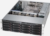 Сервер SuperMicro 3U CSE-836BE1C-R1K23B Black 16xHotSwap SAS/SATA / 2 х Intel Xeon Silver 4309Y (Ice Lake, 8C/16T, 2.8/3.6GHz, 12MB, 105W) / 8 х Samsung M393A4K40EB3-CWE 32GB (1x32GB), DDR4-3200, RDIMM, ECC Reg, 2Rx4 / 1 х Broadcom LSI MegaRAID SAS 9361-8