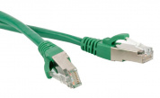 Hyperline PC-LPM-STP-RJ45-RJ45-C6-10M-LSZH-GN Патч-корд U/FTP, экранированный, Cat.6 (100% Fluke Component Tested), LSZH, 10 м, зеленый